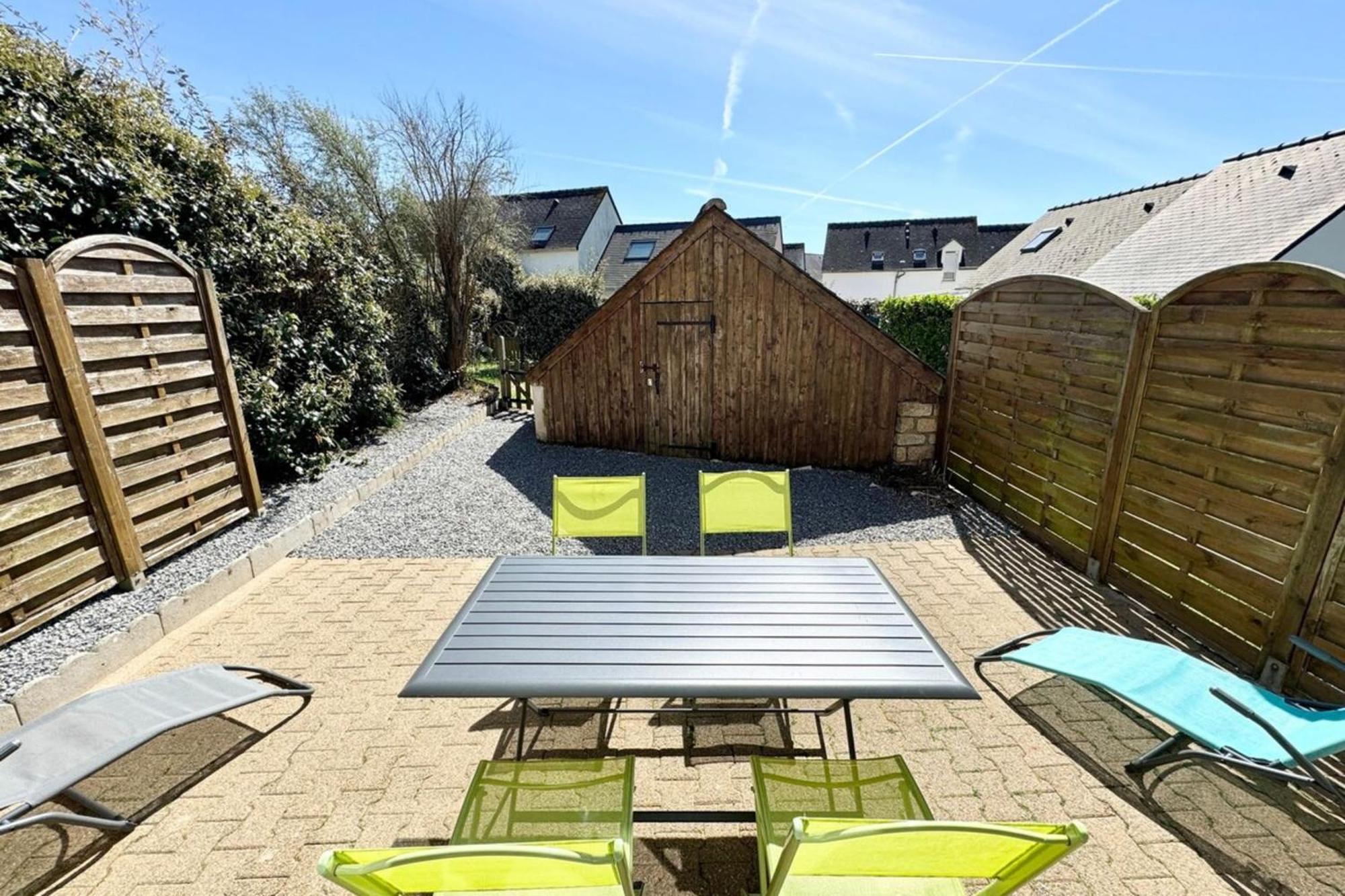 Charmante Maisonnette Terrasse - Proche Plages Guidel Exteriér fotografie